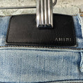 Amiri MX1 Black Playboy Blue Denim Jeans Sz 32