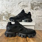 Prada Cloudbust Thunder Triple Black Sneaker Sz 10.5 No Box