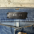 Amiri Plain Dark Blue Denim Jeans Sz 31