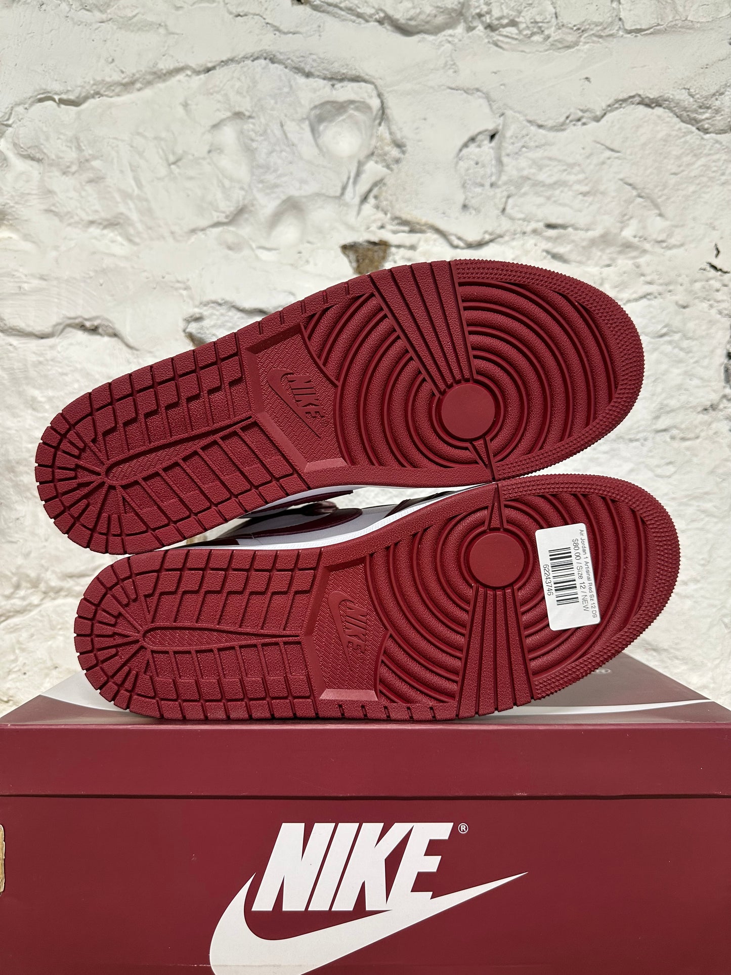 Air Jordan 1 Artisinal Red Sz 12 DS