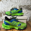 Balenciaga Track Runner Blue Green Sneaker Sz 7 (40)