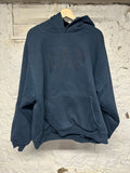 Yeezy Gap Dove Navy Hoodie Sz 2XL