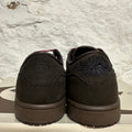 Air Jordan 1 Low Travis Scott Velvet Brown Sz 9.5 DS