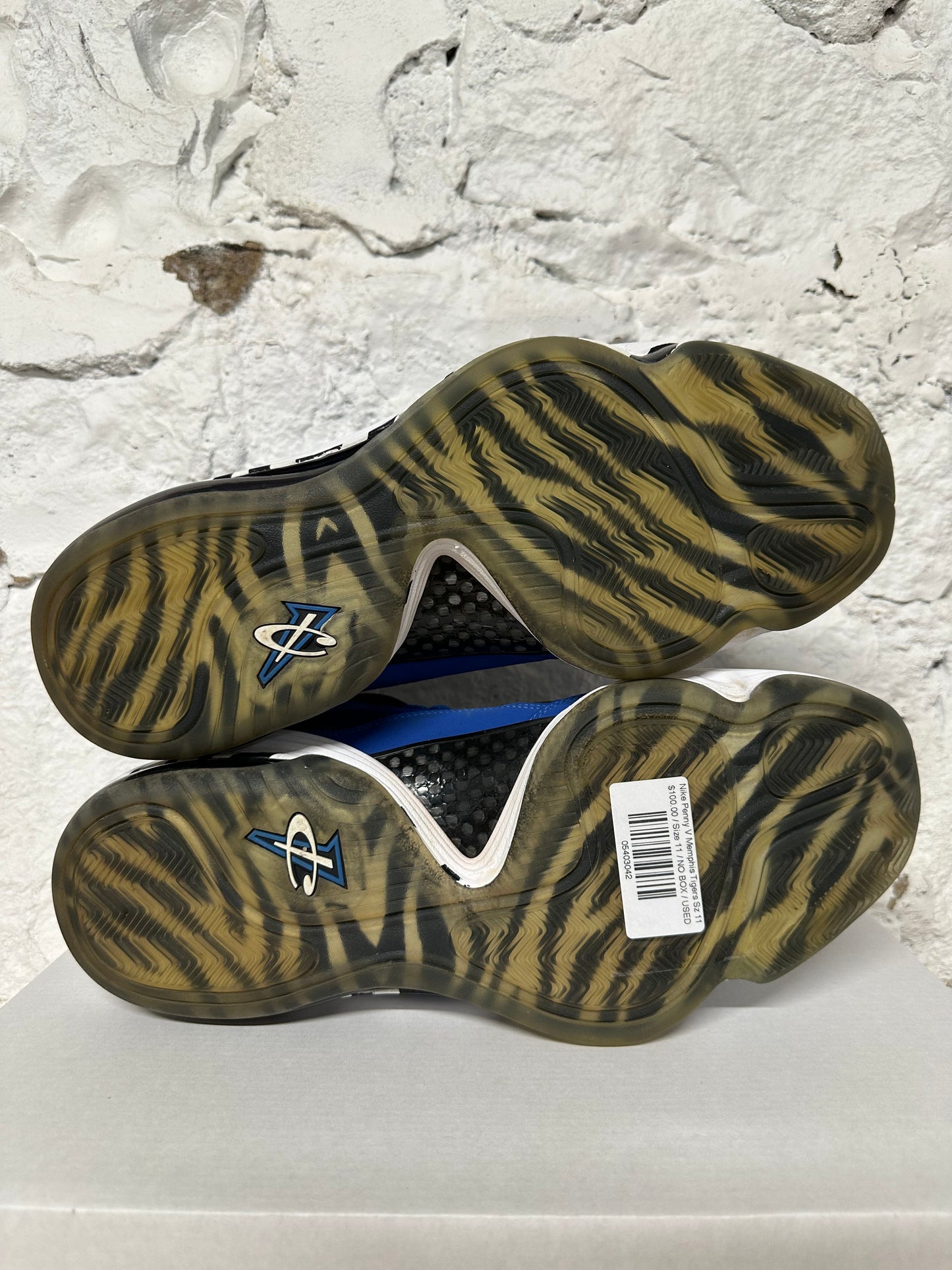 Nike Penny V Memphis Tigers Sz 11