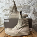 Rick Owens Geobasket Pearl Sneaker Sz 5.5 (37.5)