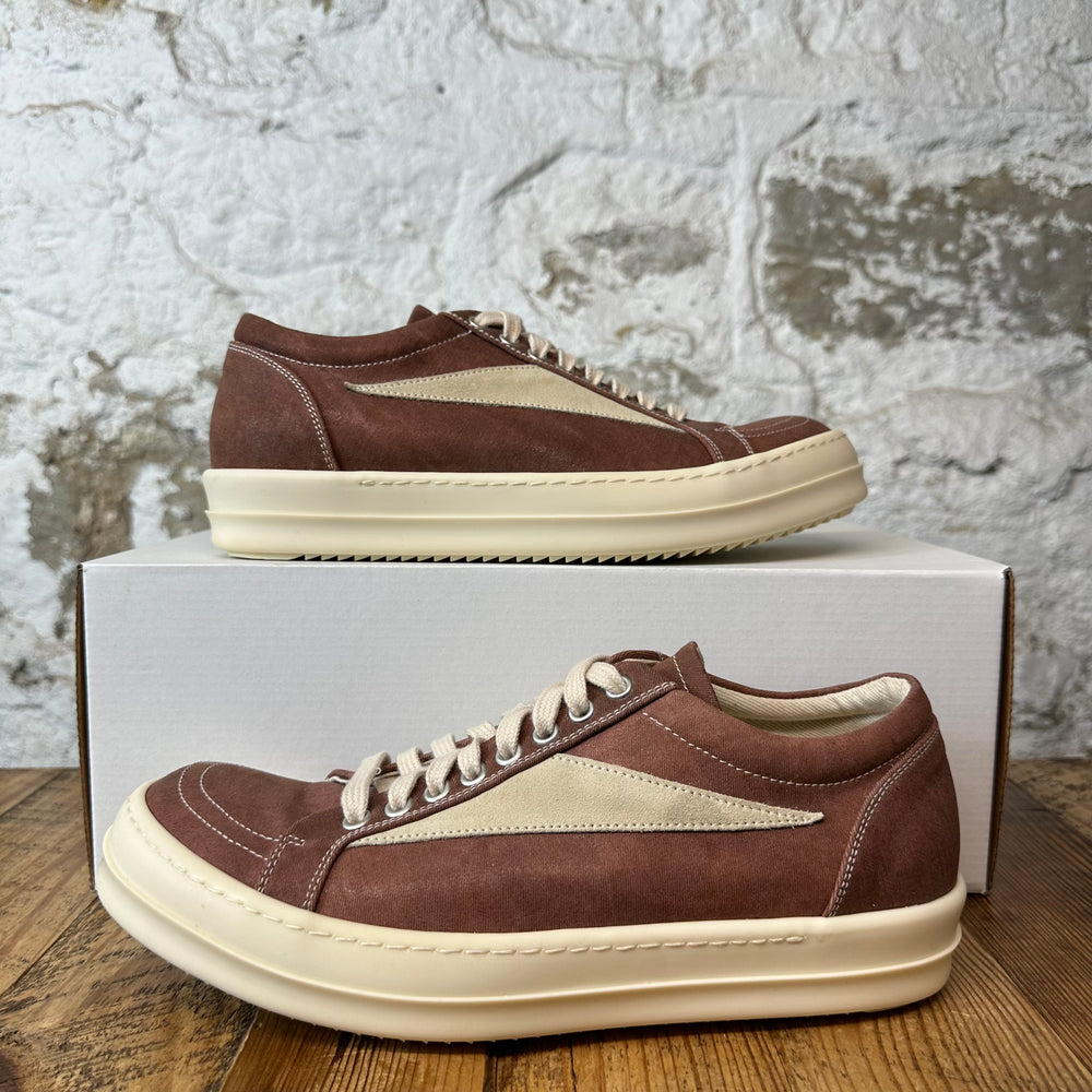 Rick Owens Rosewood Milk Sneaker Sz 8 (41)