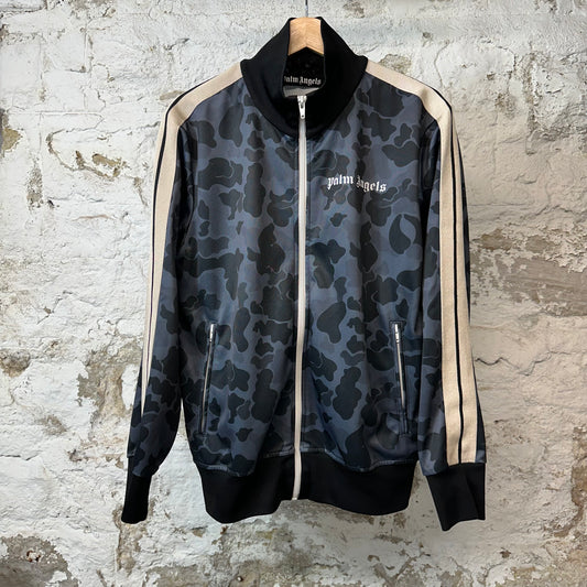 Palm Angels Gray Camo Track Jacket Sz L