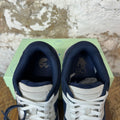 Off White Out of Office Navy Suede Gray Sneaker Sz 9 (42)