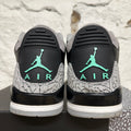 Air Jordan 3 Green Glow Sz 9