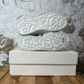 Alexander McQueen Mineral Yellow Tab White Sneaker Sz 7 (40)