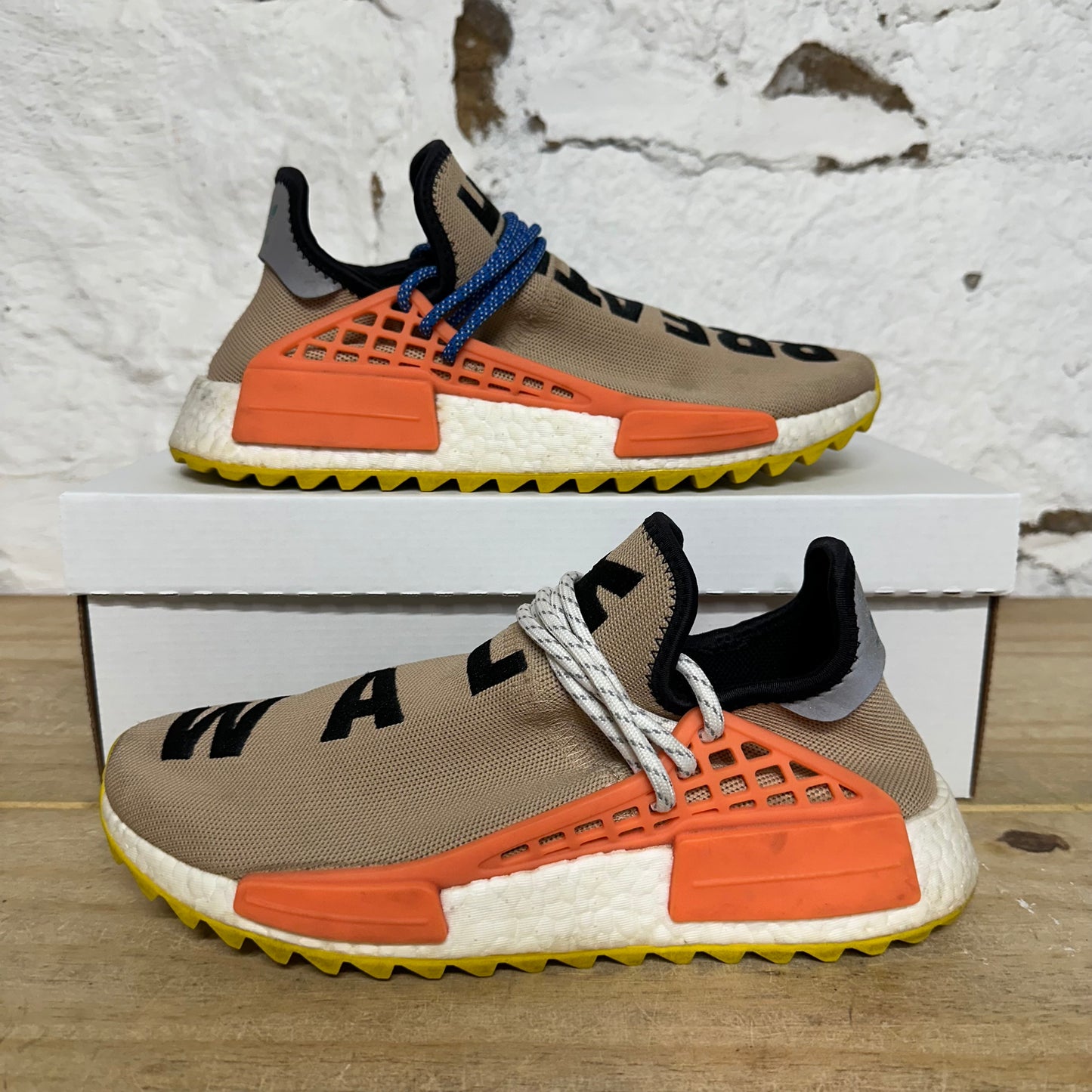 Adidas Human Race NMD Pharrell Pale Nude Sz 8.5