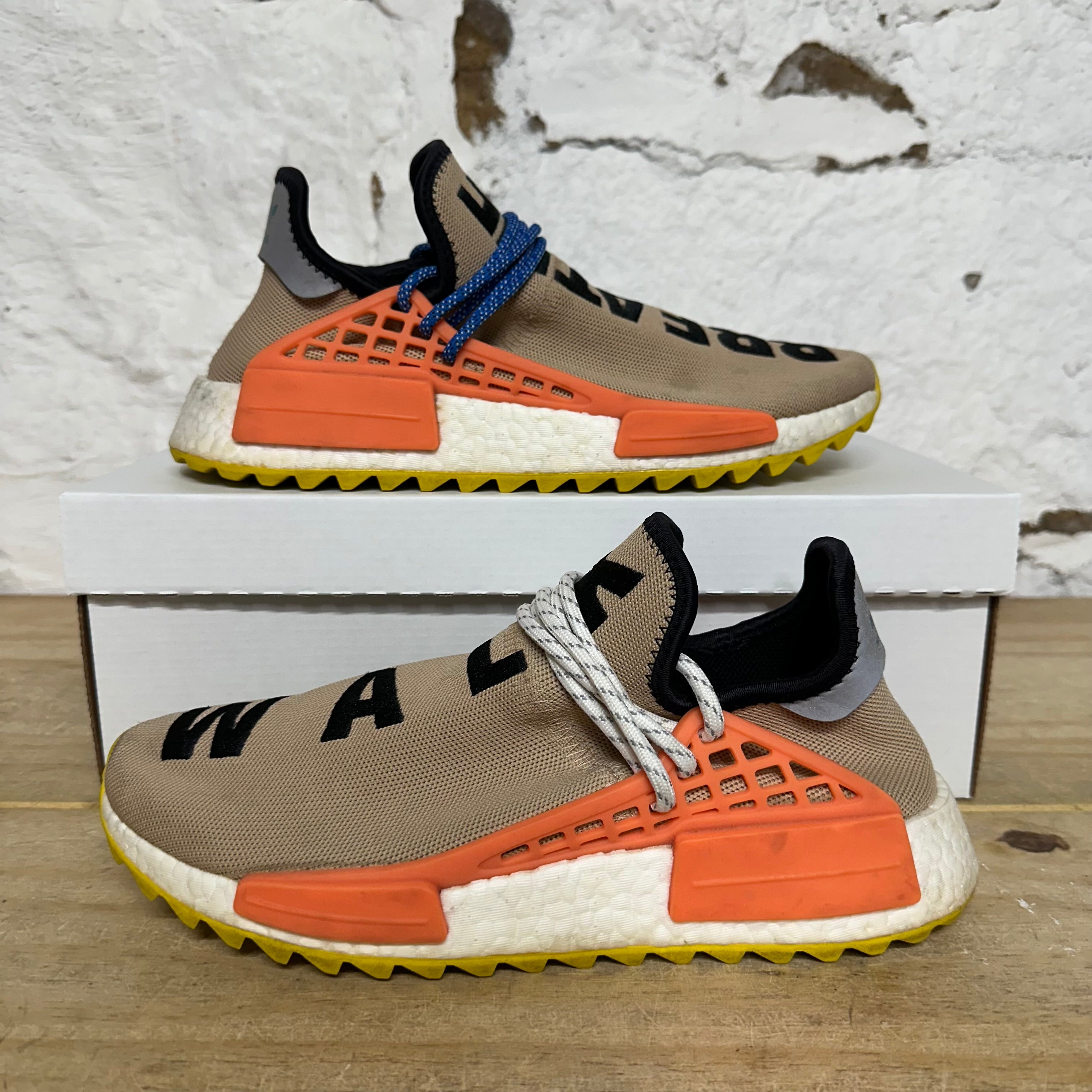 Adidas Human Race NMD Pharrell Pale Nude Sz 8.5