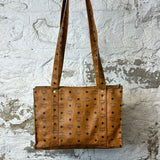 MCM Cognac Tote Bag