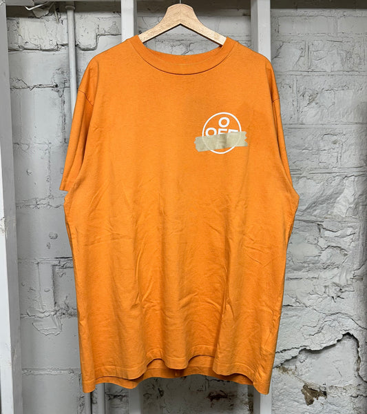 Off-White Orange Tape T-Shirt Sz S