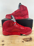 Air Jordan 5 Red Suede Sz 8.5