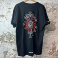 Chrome Hearts Cemetery Horseshoe Black T-Shirt Sz XL