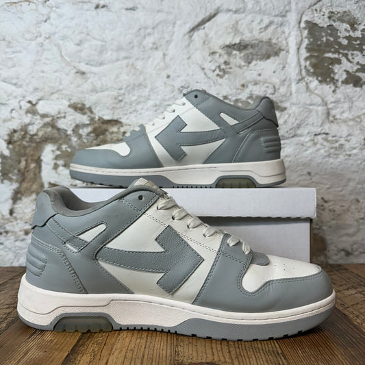 Off White Out Of Office Grey White Sneaker Sz 11 (44)