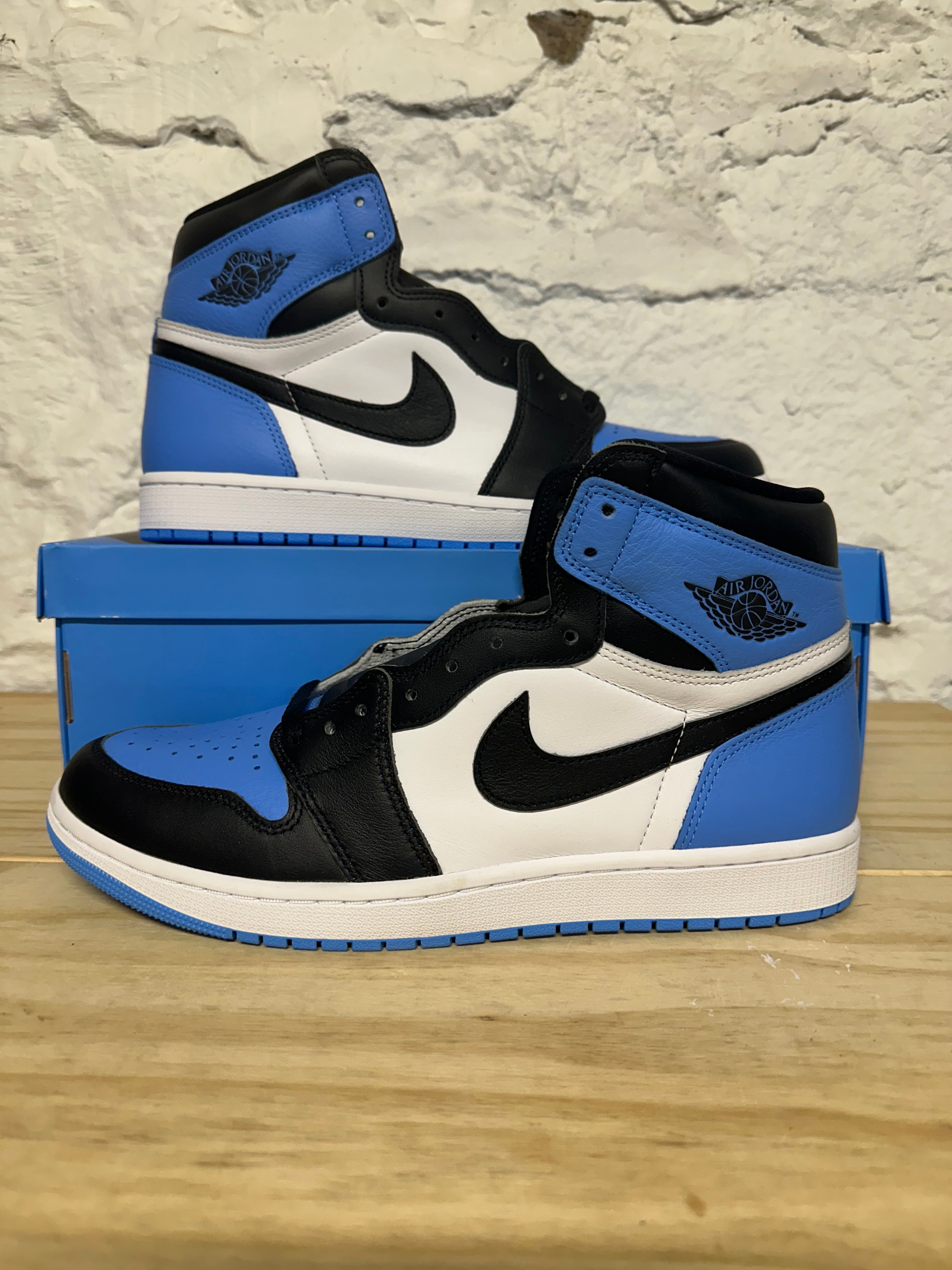 Air Jordan 1 High UNC Toe Sz 12 DS