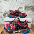 Balenciaga Track Runner Pink Black Blue Sneaker Sz 5 (37)