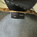 Amiri MX1 Red Suede Blue Denim Jeans Sz 33