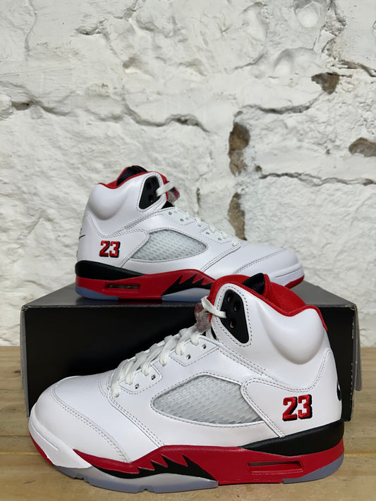 Air Jordan 5 Fire Red Black Tongue (2025) Sz 7.5 DS