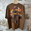 Godspeed On The Run Brown T-Shirt NEW