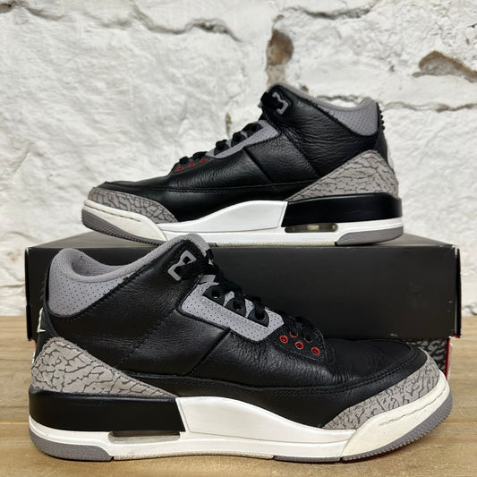 Air Jordan 3 Black Cement Sz 8