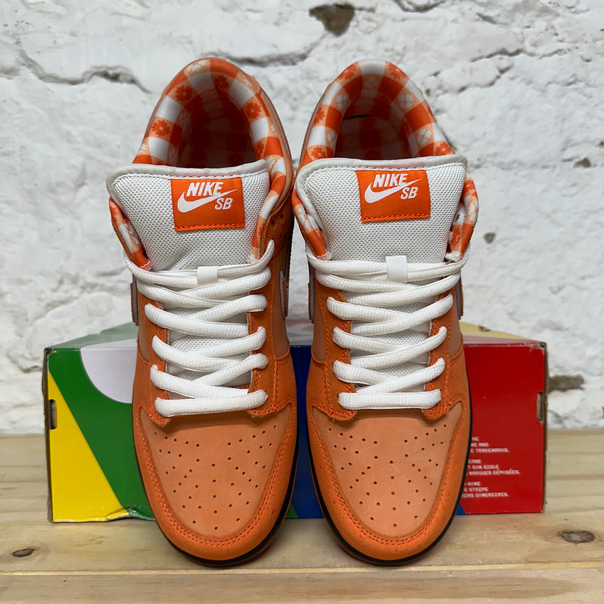 Nike Dunk Low Concepts Orange Lobster Sz 9.5