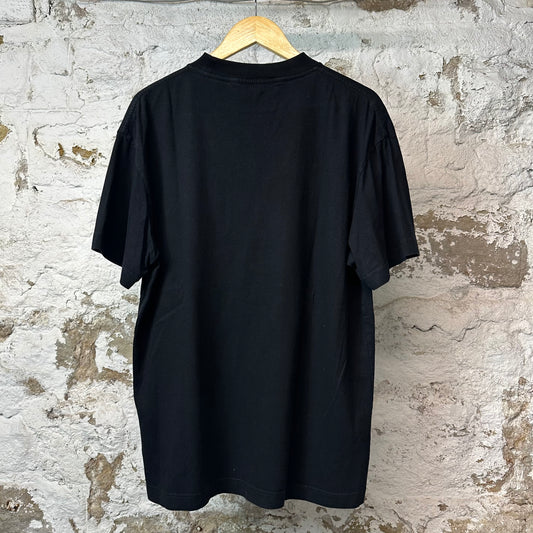 Palm Angels Stitched Palm Tree T-shirt Black Sz XL