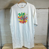 Trix Ceral White Tee Sz L