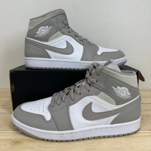 Air Jordan 1 Mid Linen Sz 8.5