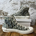 Dior B23 Stussy Gray Oblique High Sz 16 (49) No Box