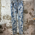 Amiri Denim Star Chemist Blue Denim Jeans Sz 36