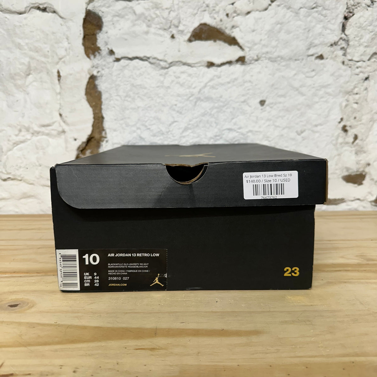Air Jordan 13 Low Bred Sz 10