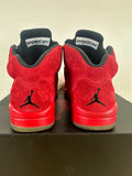 Air Jordan 5 Red Suede Sz 8.5