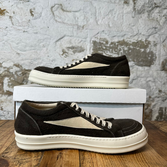 Rick Owens Vintage Dust Suede Milk Sneaker Sz 10 (43)