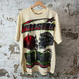 Hellstar Helmet T-shirt Cream Sz XL