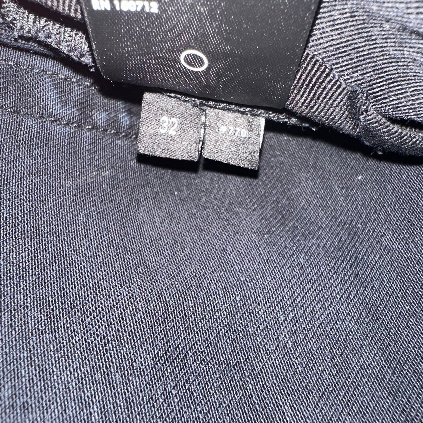 Amiri MX2 White Patch Black Denim Jeans Sz 32
