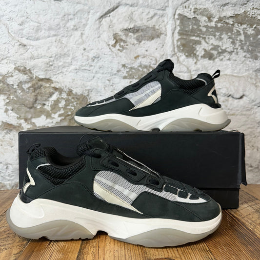 Amiri Black White Cream Bone Runner Sneaker Sz 11 (44)