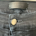 Amiri MX2 White Patch Black Denim Jeans Sz 32