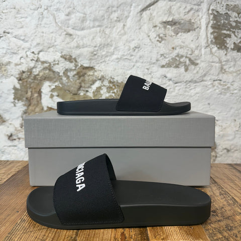 Balenciaga Triple Black Rubber Slide
