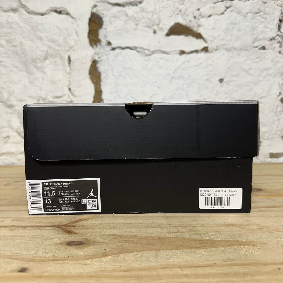 Air Jordan 4 Lakers Sz 11.5 DS