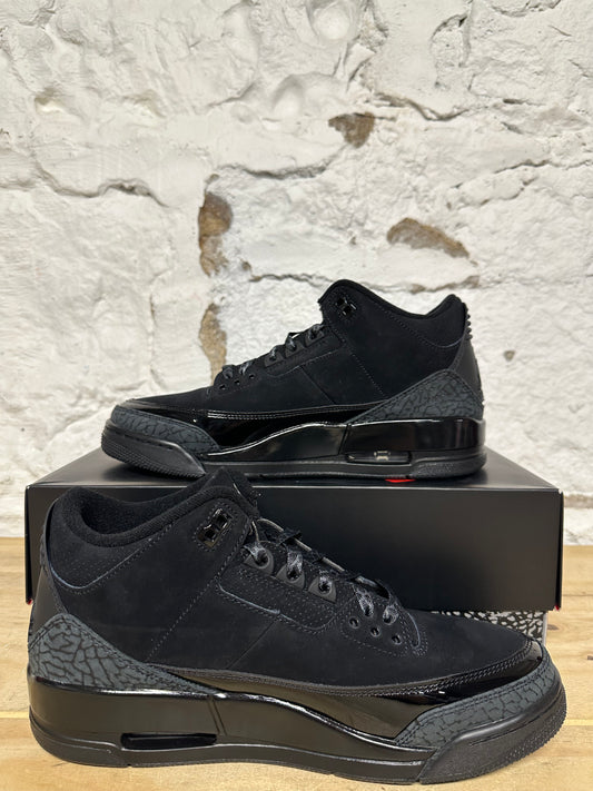 Air Jordan 3 Black Cat Sz 9
