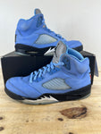 Air Jordan 5 UNC University Blue Sz 9.5