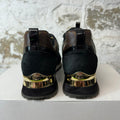 Louis Vuitton Black Brown Monogram Runaway Sneaker Sz 6.5 (39)