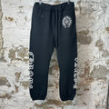 Chrome Hearts Horseshoe Logo Sweatpants Black Sz S