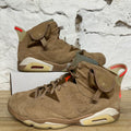 Air Jordan 6 Travis Scott British Khaki Sz 13