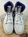 Air Jordan 1 High Court Purple Sz 9.5 (11W)