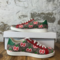 Gucci GG Monogram Cherry Ace Sneaker Sz 7 (40)