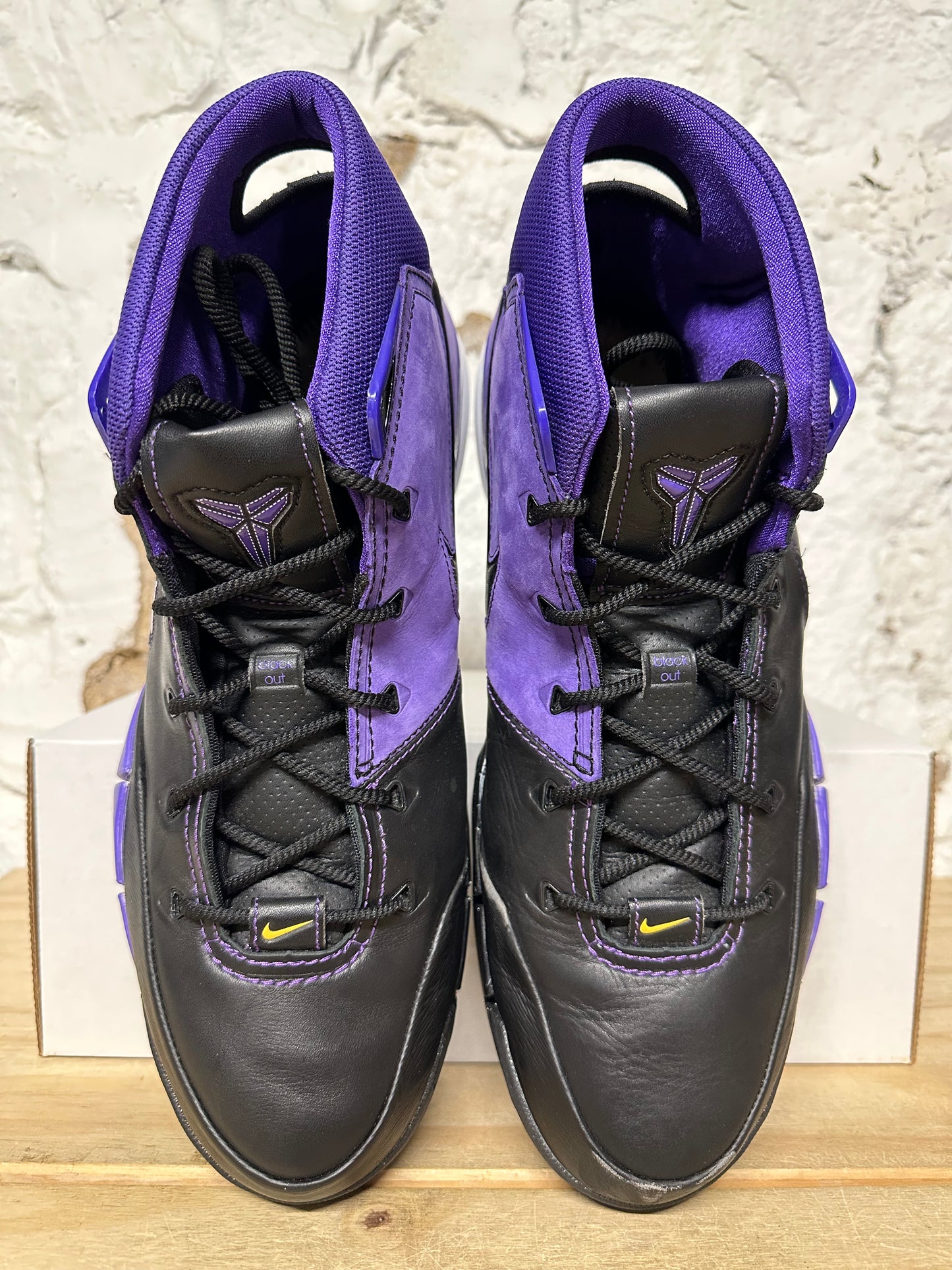 Nike Kobe 1 Protro Black Out Sz 14